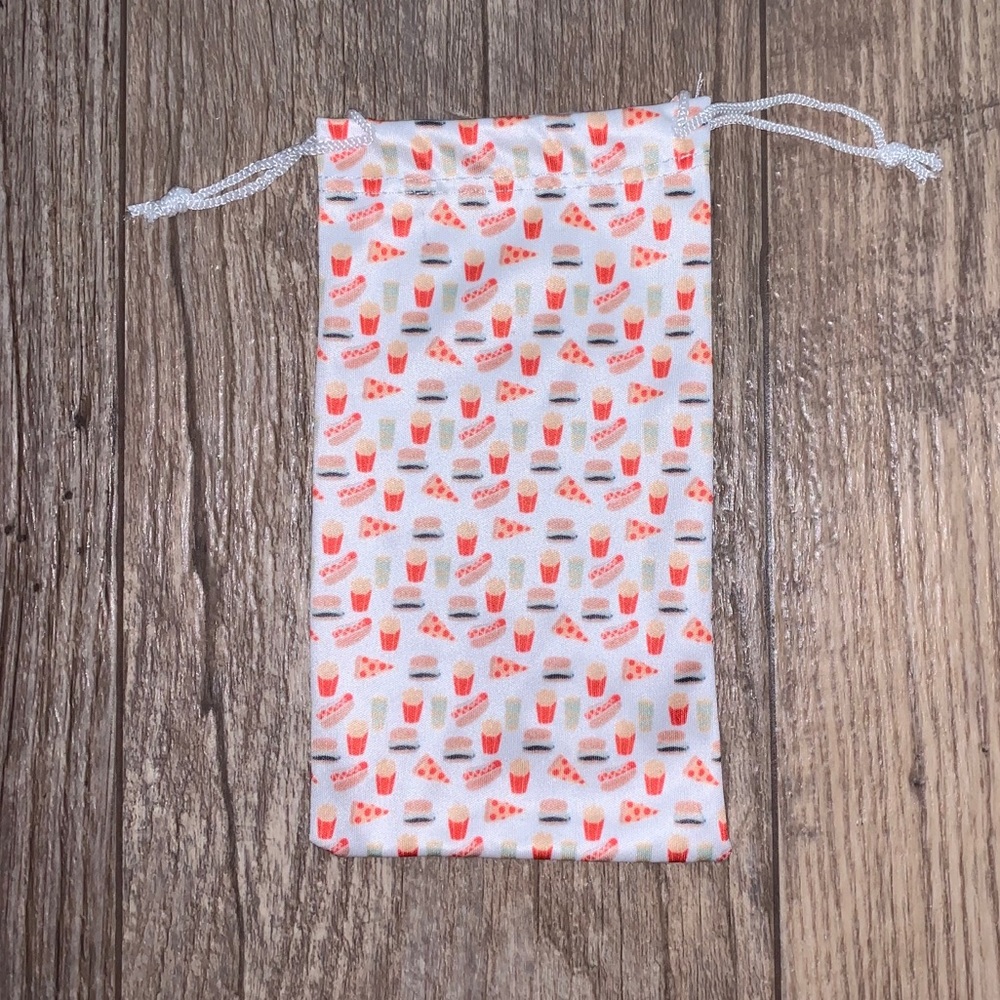 Fast food soft glasses case